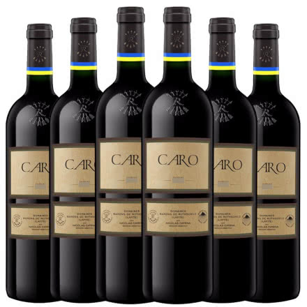 拉菲罗斯柴尔德凯洛酒庄系列干红葡萄酒 阿根廷进口红酒  凯洛拉菲 750ml*6