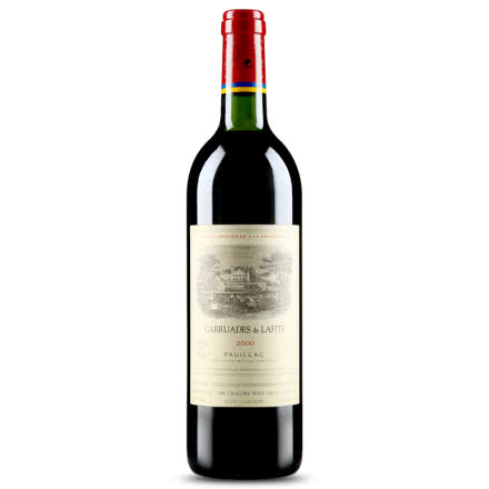 2000年 拉菲副牌干红葡萄酒 拉菲珍宝 法国原瓶进口红酒 单支 750ml
