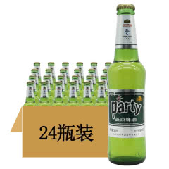 燕京啤酒 8度精品啤酒party 300ml（24瓶装）