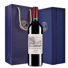 拉菲法国原瓶进口红酒 罗斯柴尔德 拉菲杜哈磨坊副牌干红葡萄酒礼盒装750ml