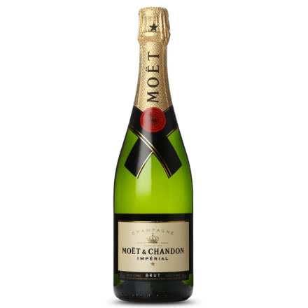酩悦帝国极干型香槟起泡葡萄酒 酩悦香槟 法国原瓶进口香槟葡萄酒 单支 750ml