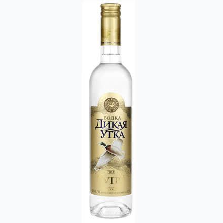 40°俄罗斯进口伏特加vodka金雁伏特加洋酒鸡尾酒500ml单瓶装