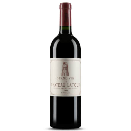 2000年 拉图酒庄干红葡萄酒 拉图正牌 法国原瓶进口红酒 单支 750ml