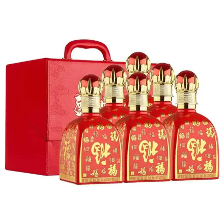 42永丰酒北京二锅头盛世鸿福珍藏版清香型白酒整箱500ml*6